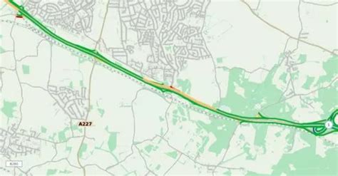 A2 Recap Two Crashes In Bexley And Gravesend Cause Huge Delays Kent Live