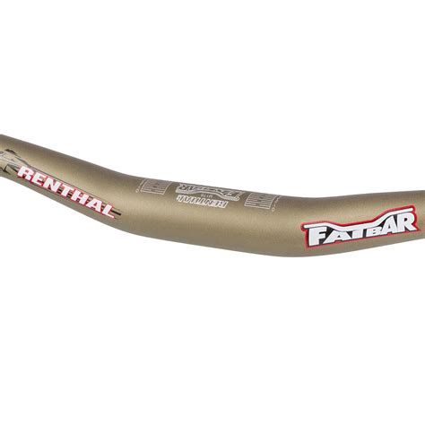 Renthal Mtb Lenker Fatbar Riser V Gold X Mm Maciag Offroad