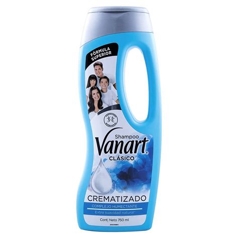 Shampoo Vanart clásico crematizado 750 ml Walmart