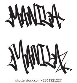 11 Manila Graffiti Stock Vectors and Vector Art | Shutterstock