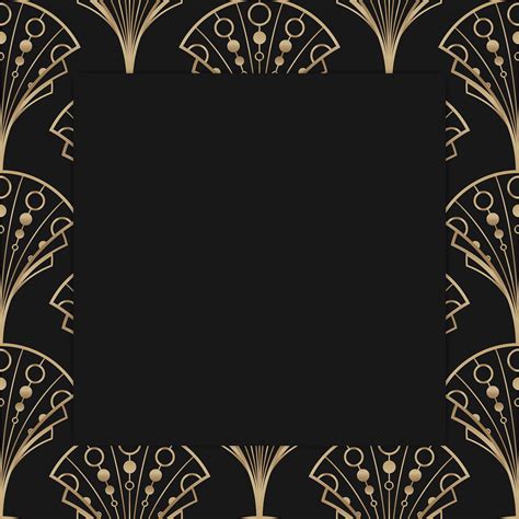 Art Deco Frames Designs Free Vector Graphics Clip Art Psd And Png