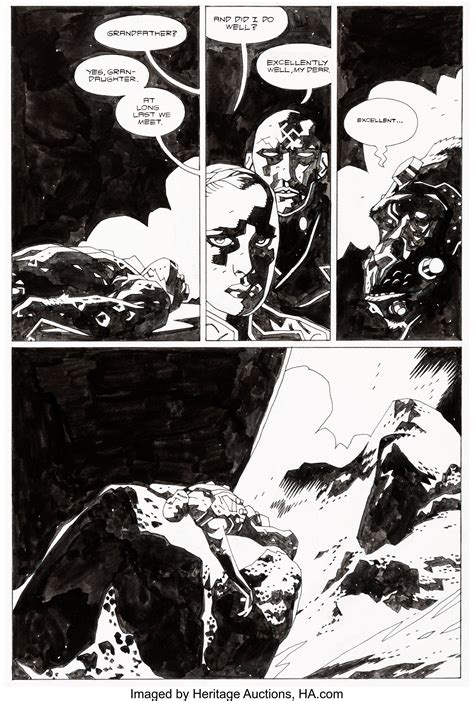 Comic Book Pages Comic Page Comic Books Art Mike Mignola Art Comic