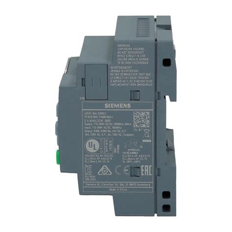 Siemens LOGO 230 RCE 6ED1052 1FB08 0BA1 Automation24