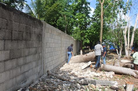 Construcci N De Barda En Escuela Primaria De Mucel H Ayuntamiento