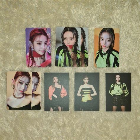 Jual Ready Stock Itzy Yeji Ryujin Yuna Chaeryeong Guess Who Photocard