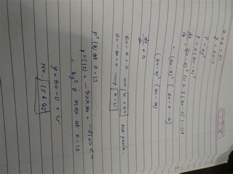 Find Two Positive Numbers X And Y Such That Their Sum Is 35 And The