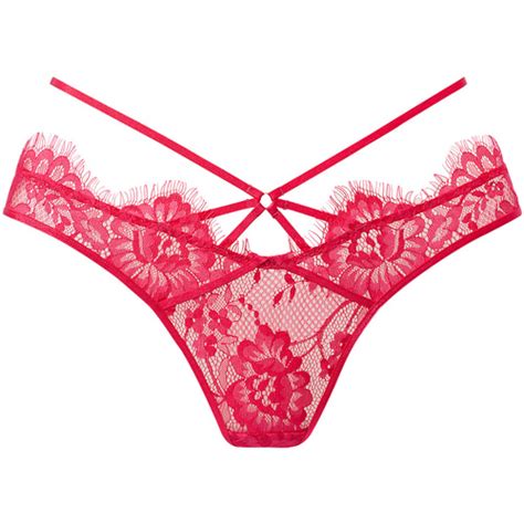 Lascana String Temptation Rose Sous V Tements Strings Femme