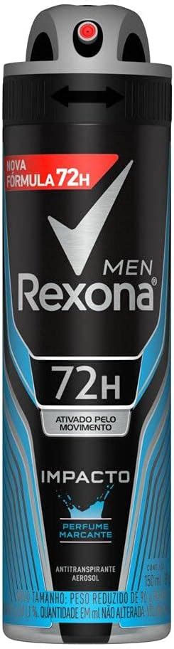 Desodorante Aerosol Antitranspirante Masculino Impacto 72 Horas Rexona