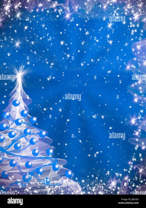 christmas background with tree and lights Stock Photo - Alamy