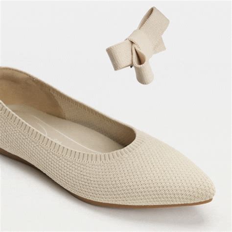 ADDIE Removable Bows for Shoes in Cream Ivory | VIVAIA