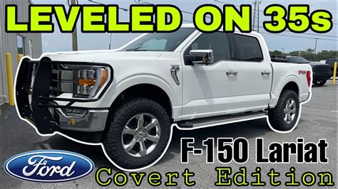 2022 Ford F 150 Lariat Covert Bubba Truck Edition Leveled On 35s Youtube