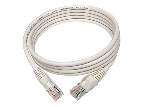 Tripp Lite Cat5e 350 MHz Snagless Molded UTP Ethernet Cable RJ45 M M