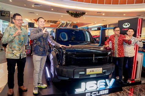 Chery Luncurkan SUV Listrik J6 Di Pontianak