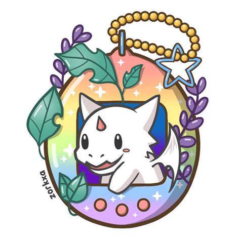 Dragon Tamagotchi Pride Sticker Ricket Zorkxas Ko Fi Shop Ko Fi ️