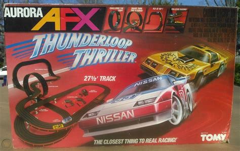 Aurora Tomy Afx Thunderloop Thriller Slot Car Race Track