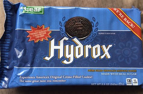 HYDROX SANDWICH COOKIES- They're finally back!!! | Sandwich cookies ...