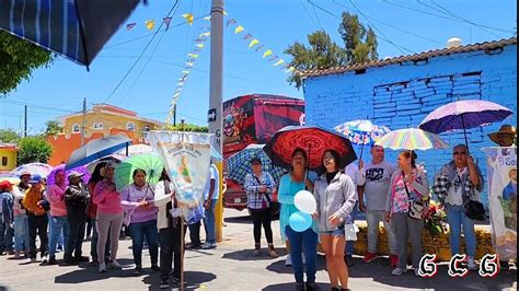 Ojo Seco Guanajuato Llegada Delas Peregrinaciones Al Templo De San