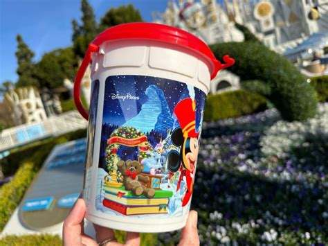 New 2023 Holiday Popcorn Bucket Available at Disneyland Resort - WDW News Today