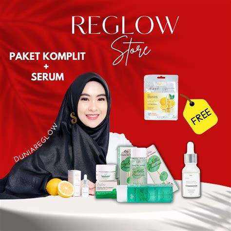 Jual Reglow Skincare Dr Shindy Paket Lengkap Dengan Perfect Glowing