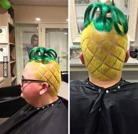 Barber What Do You Want Customer Gimme That Spongebob House Look