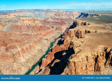 Aerial View of Grand Canyon National Park, Arizona Stock Photo - Image ...