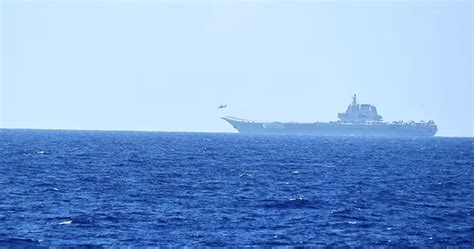 Taiwan Reports Chinese Aircraft Carrier Sailed Through Strait The Geopost