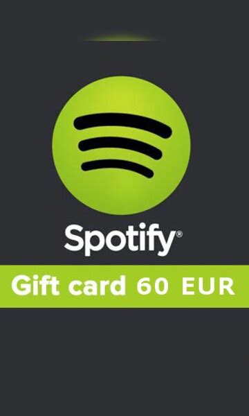 Comprar Spotify Gift Card GERMANY 60 EUR Spotify ALEMANIA Barato