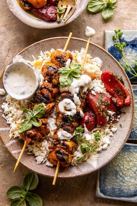 Chicken Tzatziki Rice Bowls Half Baked Harvest