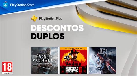 Playstation Store Nova Campanha PlayStation Plus Descontos Duplos