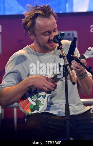 Schauspieler Tom Felton Auf Der German Film And Comic Con Winter