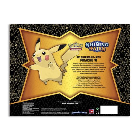 Shining Fates Pikachu V Collection Box Set for sale online Pokémon TCG