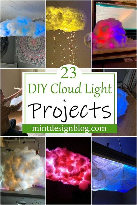 23 DIY Cloud Light Projects - How To Make A DIY Cloud Light | Diy ...