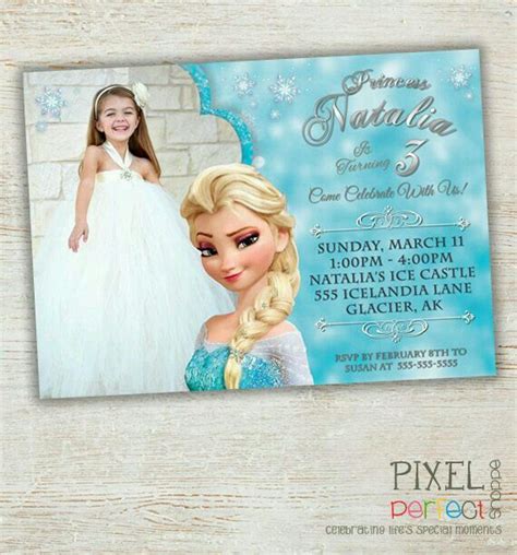 14 Frozen Invitation Templates Word Psd Ai Artofit