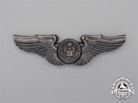 A United States Army Air Force Usaaf Aircrew Badge Emedals