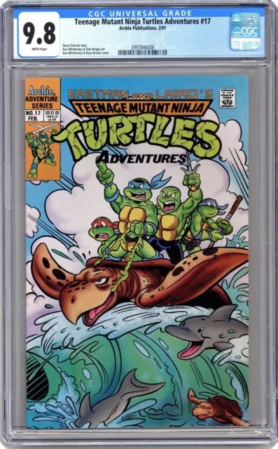 Teenage Mutant Ninja Turtles Adventures Cgc Eur