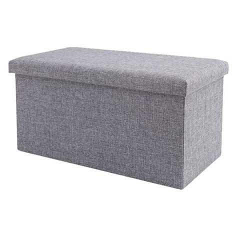 Suc Tabouret De Rangement Pliable En Tissu Pouf De Rangement Pliable En