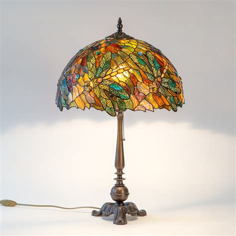 Stained Glass Tiffany Dragonfly Lamp Shade