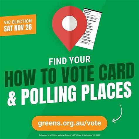 Victorian Greens Voting Early This Election Find Your Candidates How