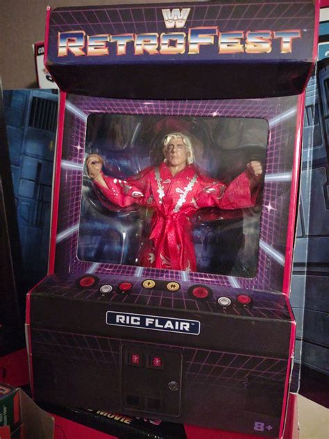 Wwe Elite Gamestop Exclusive Retrofest Ric Flair Wrestling Action