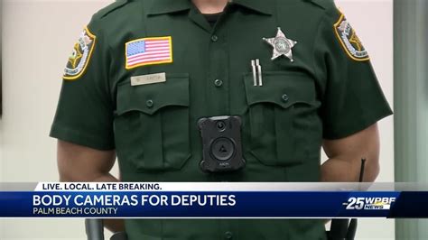 Palm Beach County Sheriff S Office Introduces Body Cameras For Deputies Youtube