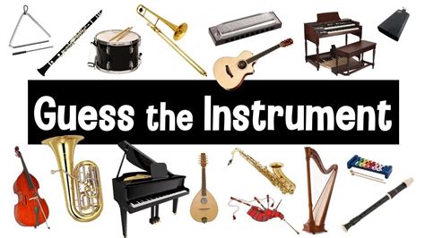 Guess The Musical Instrument - ELT Buzz Video Lessons