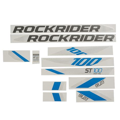 Kit Stickers St 100 Rockrider Decathlon