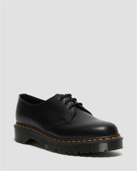 1461 Bex Smooth Leather Oxford Shoes In Black Dr Martens