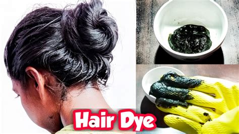 How To Make Black Hair Dye Only 2 Ingredient Homemade Hair Dye Hair