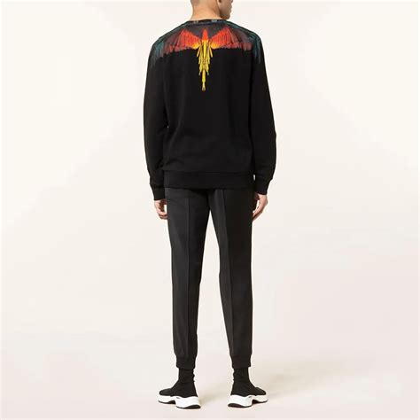 Mua Áo Nỉ Marcelo Burlon Sweatshirt Màu Đen Marcelo Burlon Mua Tại