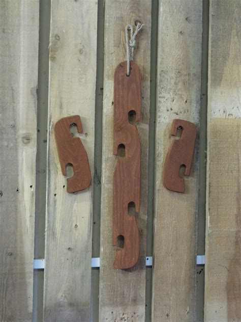 Four Plus Two Pot Handmade Wooden Flower Pot Hanger Holder - Etsy