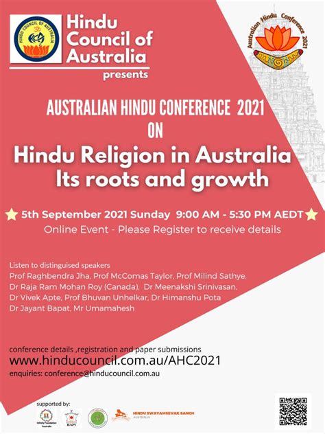 Australian Hindu Conference Bringing Hindus Together