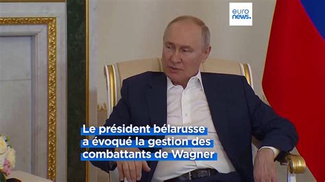 Poutine Et Loukachenko Critiquent L Ukraine Et Accusent La Pologne