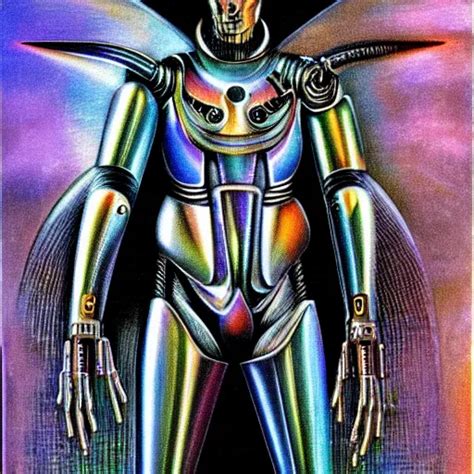 Futurist Cyborg Emperor Perfect Future Award Winning Stable