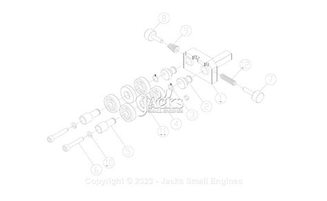 Jet Tools Vbs 18mwevs Band Saw 414428 Parts Diagram For Parts List 8 Lower Blade Guide Assembly